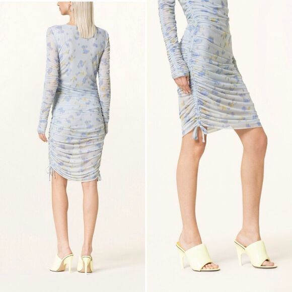 Baum Und Pferdgarten Jiya Dress Blue Fleur Fanee‎ Size S - Picture 4 of 12
